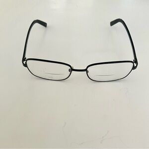 Valentino V2110 002 Women's Aviator Black Gunmetal Eyeglasses Frame 54-18-140